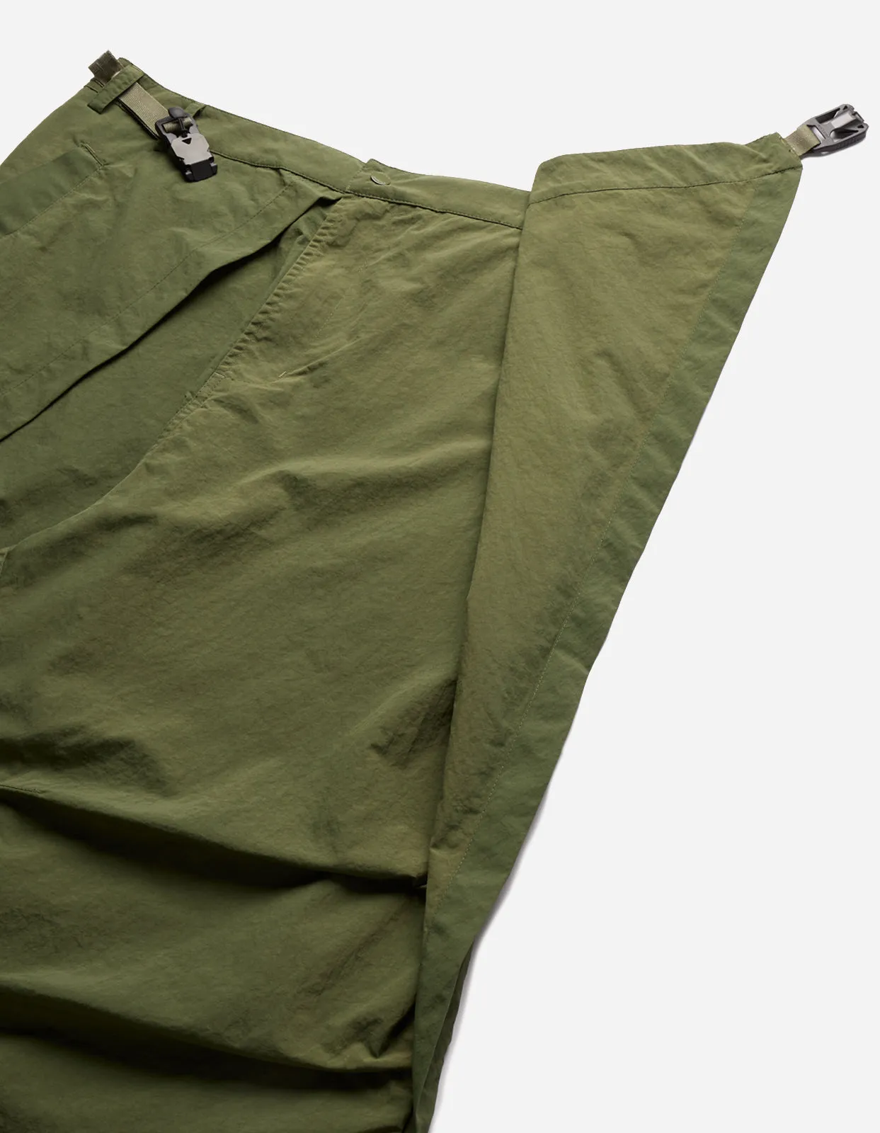 5042 Veg Dyed Hakama Track Pants Olive