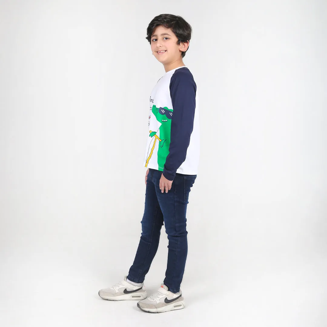 Alligator Roar Skate T-Shirt