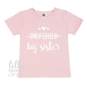 An original design and quality print from Australia's #1 Etsy seller for Expressive Wear - Only Child to Big Sister