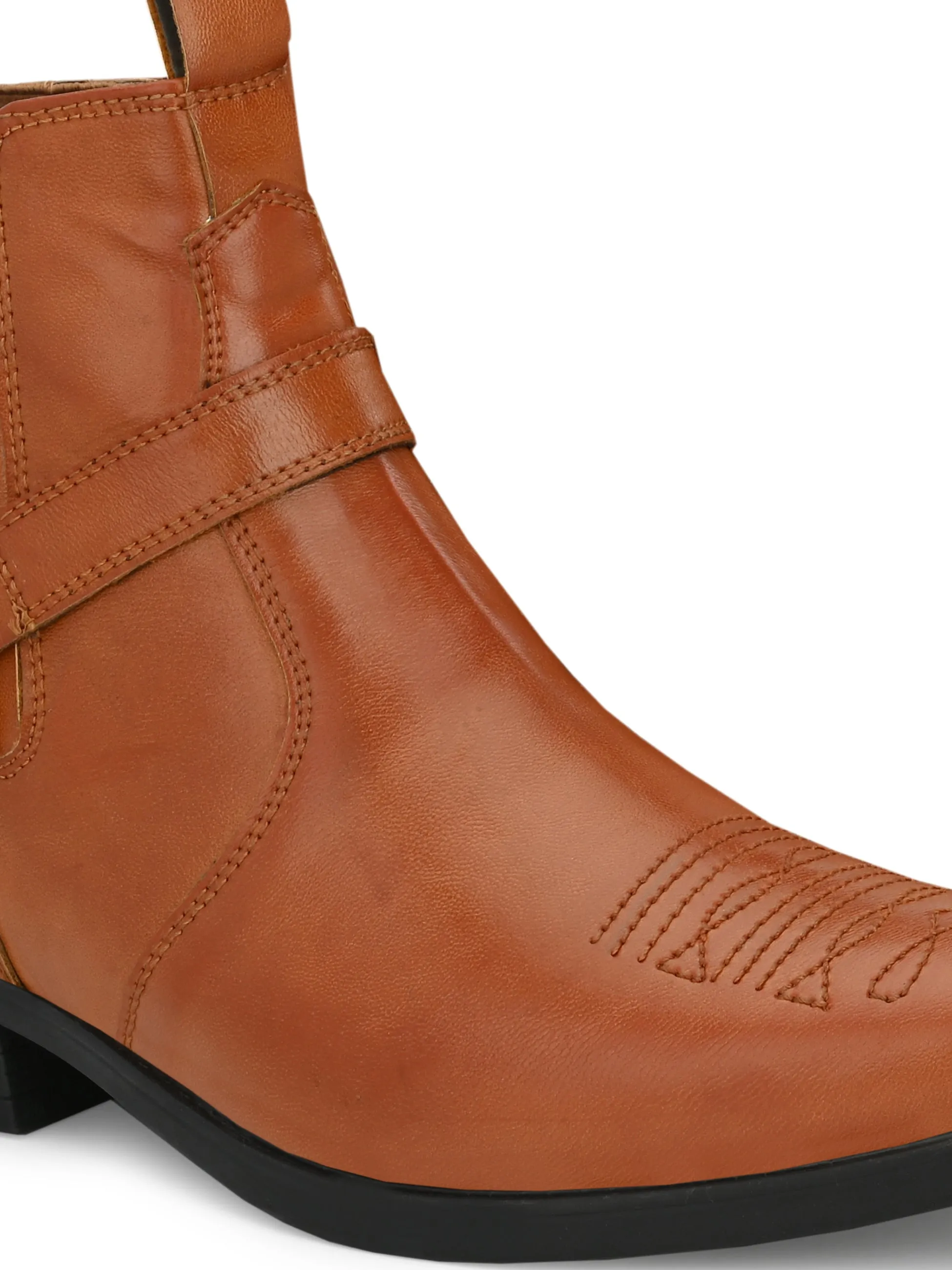 Andi Tan Western Boots