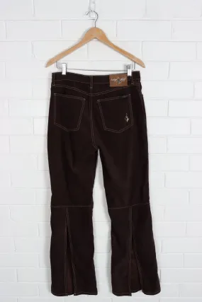 BABY PHAT Brown Suede Pants (Women's 11)