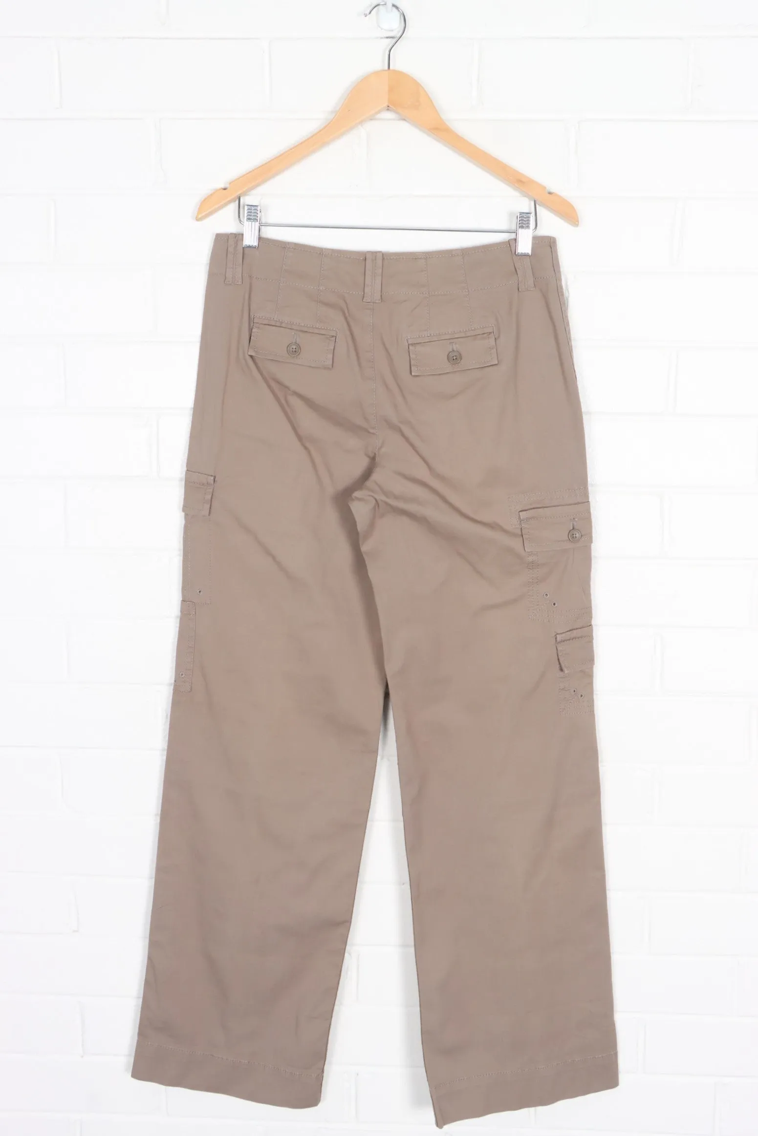 BANANA REPUBLIC Tan Cargo Pants (Women's 8)