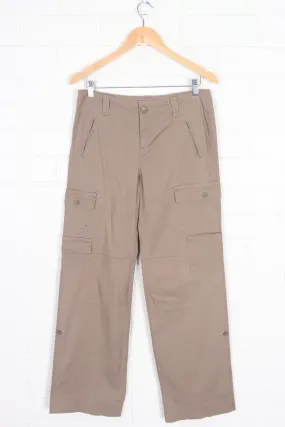 BANANA REPUBLIC Tan Cargo Pants (Women's 8)