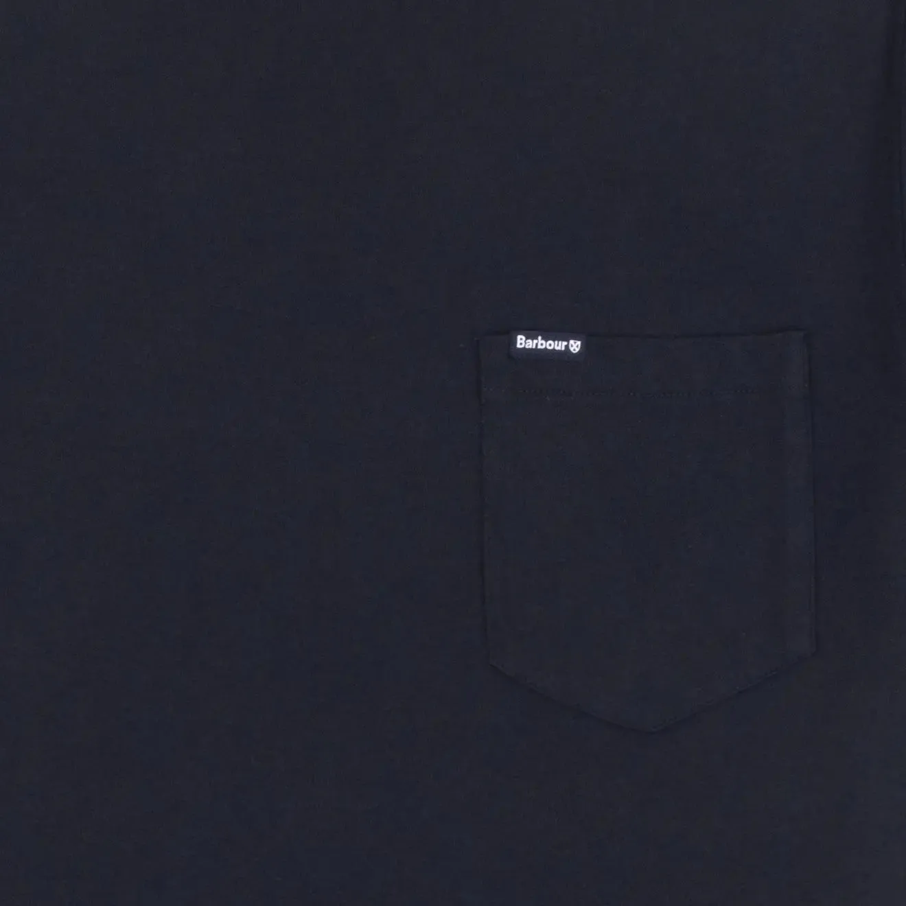 Barbour Logo Pocket T-Shirt Navy