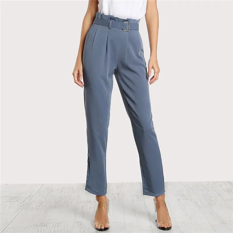 BELLA BLUE ANKLE PANTS