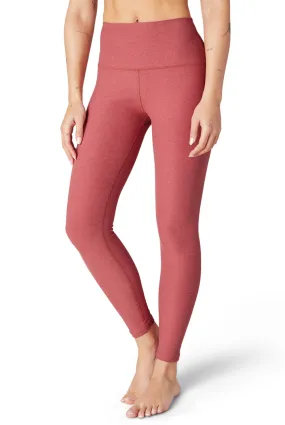 Beyond Yoga Caught in the Midi Legging - Scarlet