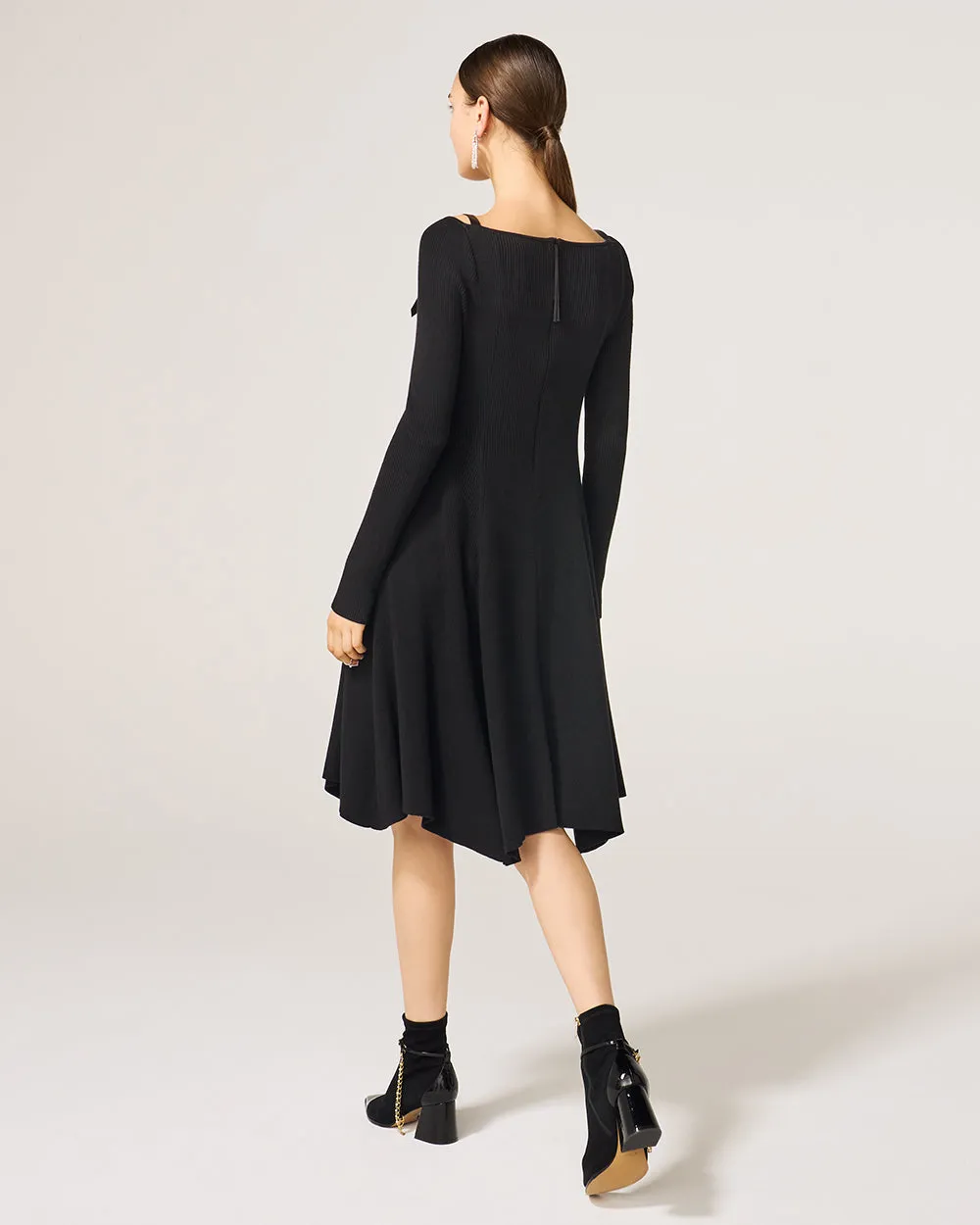 Black Colette Knit Dress