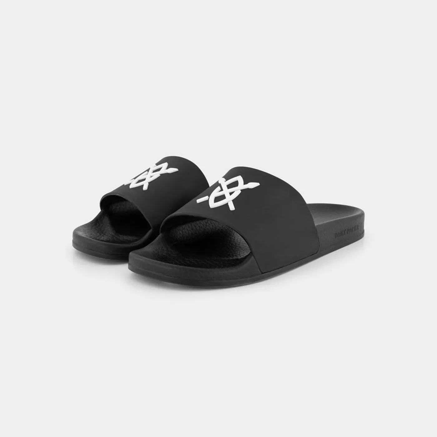 Black Reslider Sandals