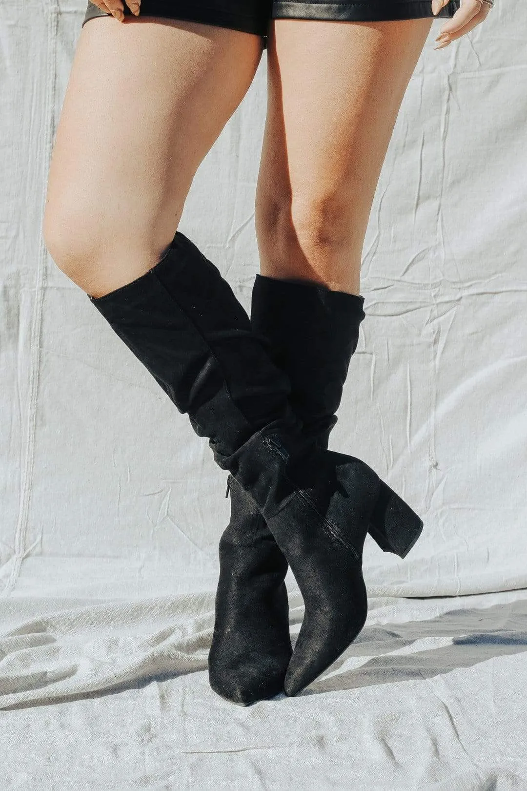 Black Swing My Way Boots