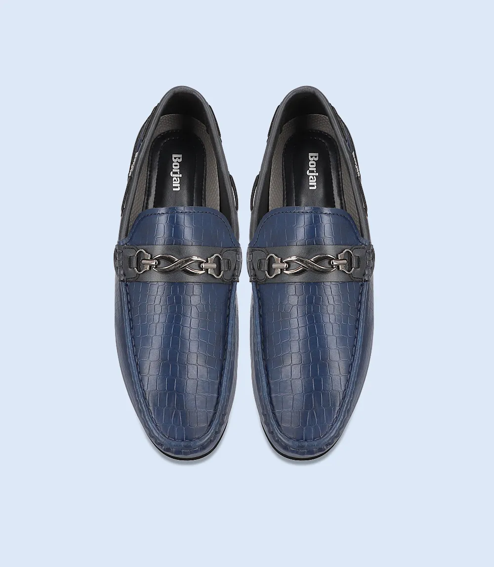 BM5247-NAVY-Men Loafers