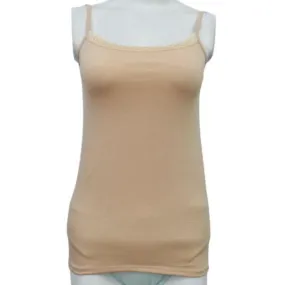 Body Hugging Stretchable Cotton Camisole With Lace For Women