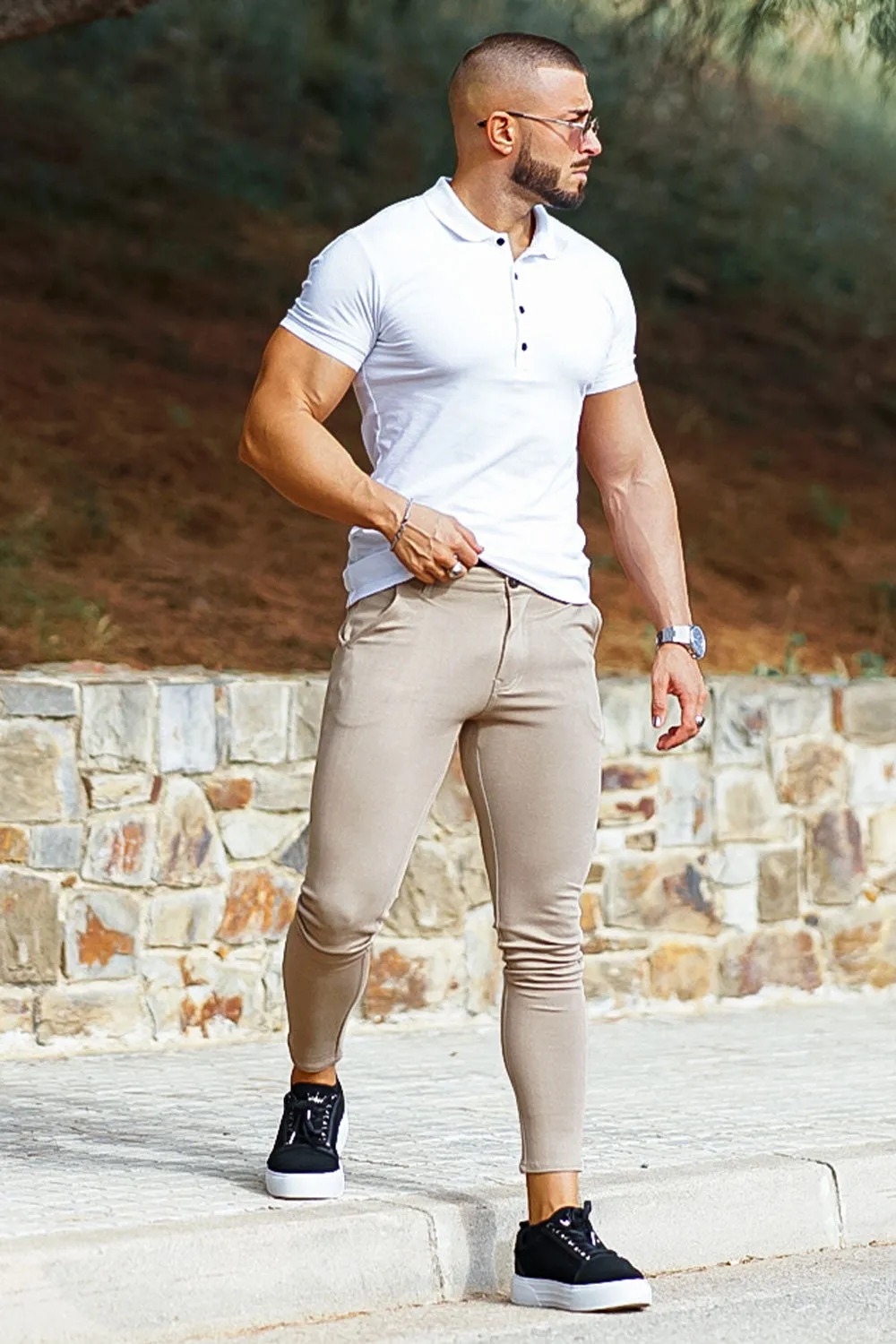 Buy $80 Free Shipping Best Skinny Pants - Light Khaki