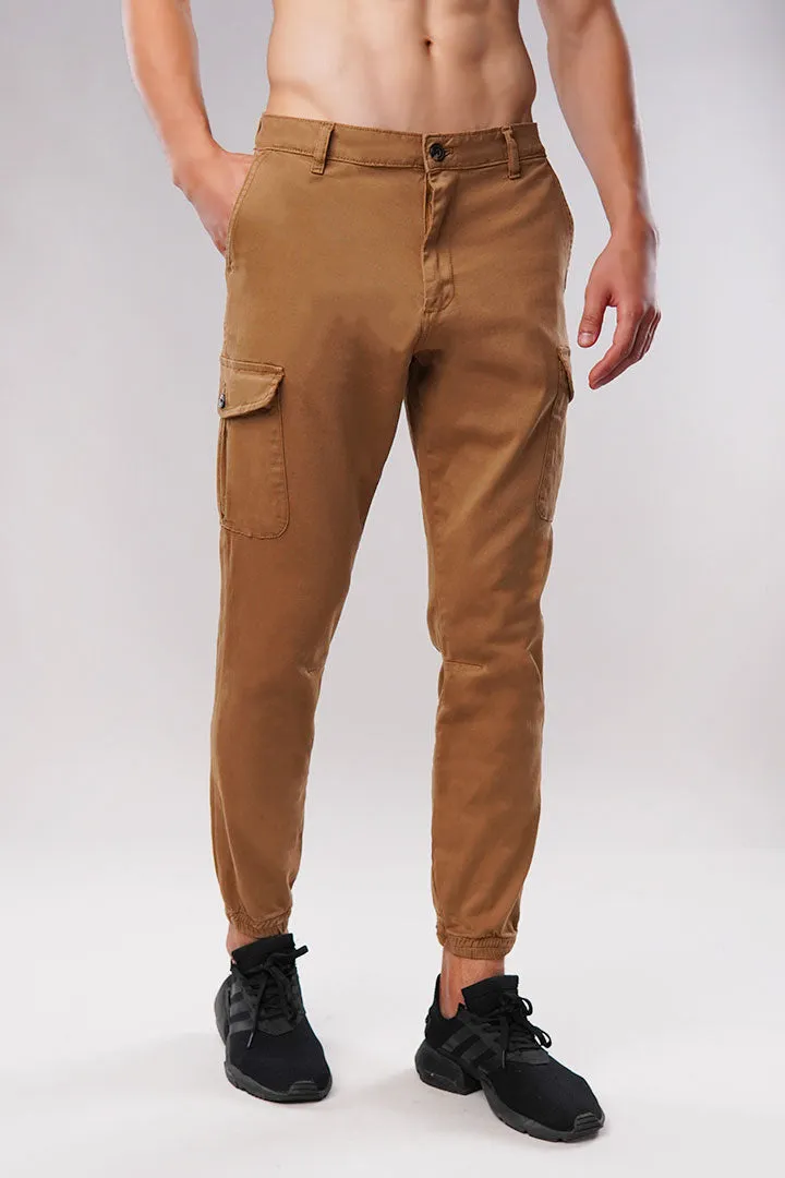 Cargo Pants - Camel Brown