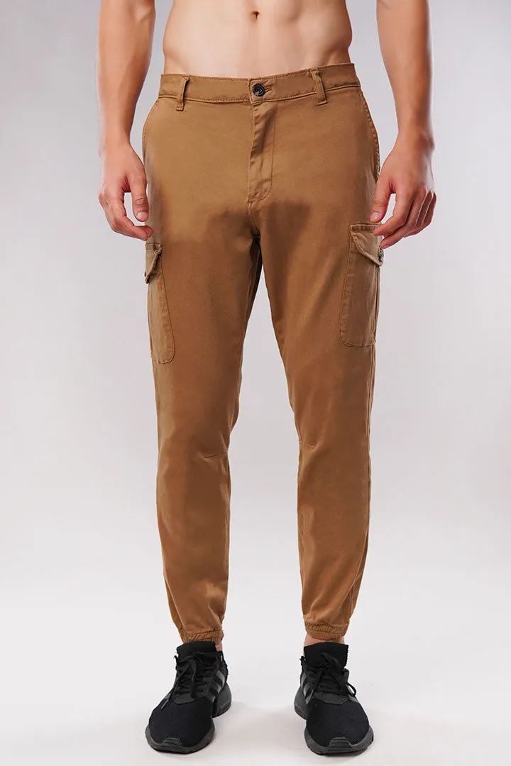 Cargo Pants - Camel Brown