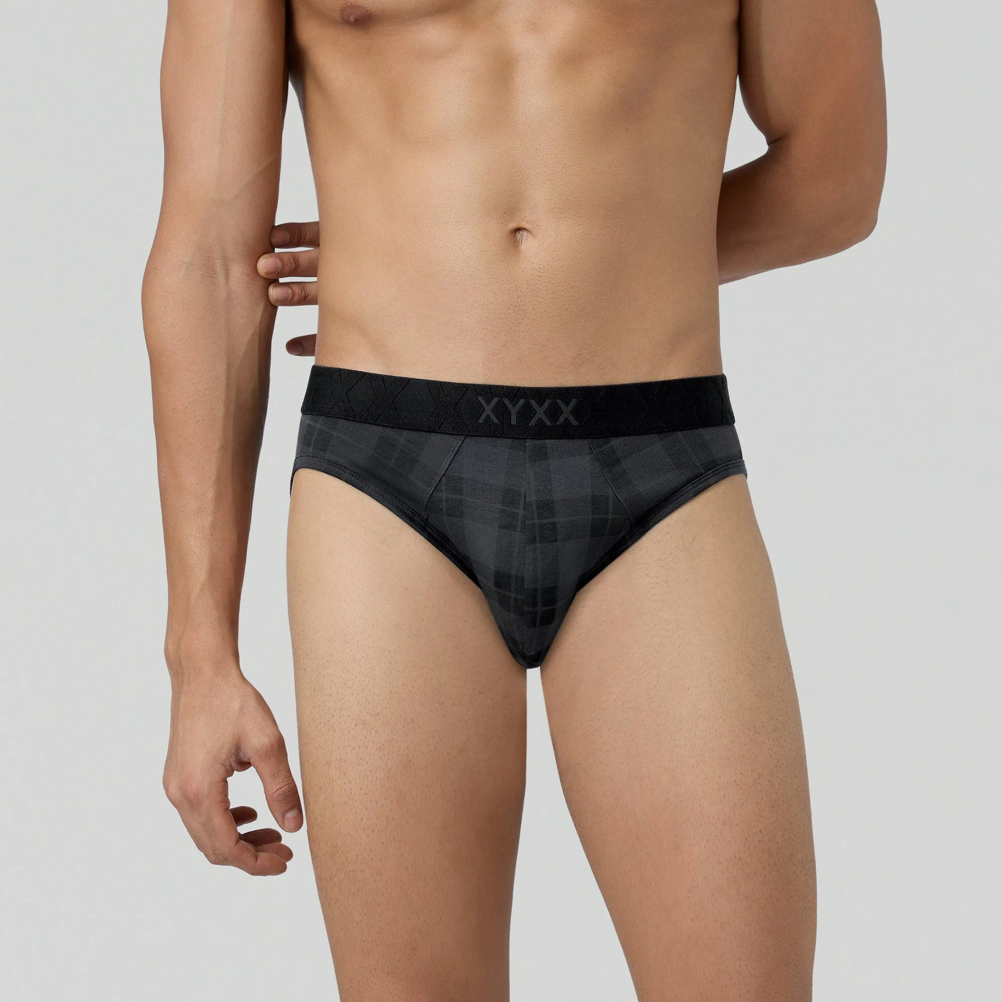 Checkmate Briefs Charcoal Black