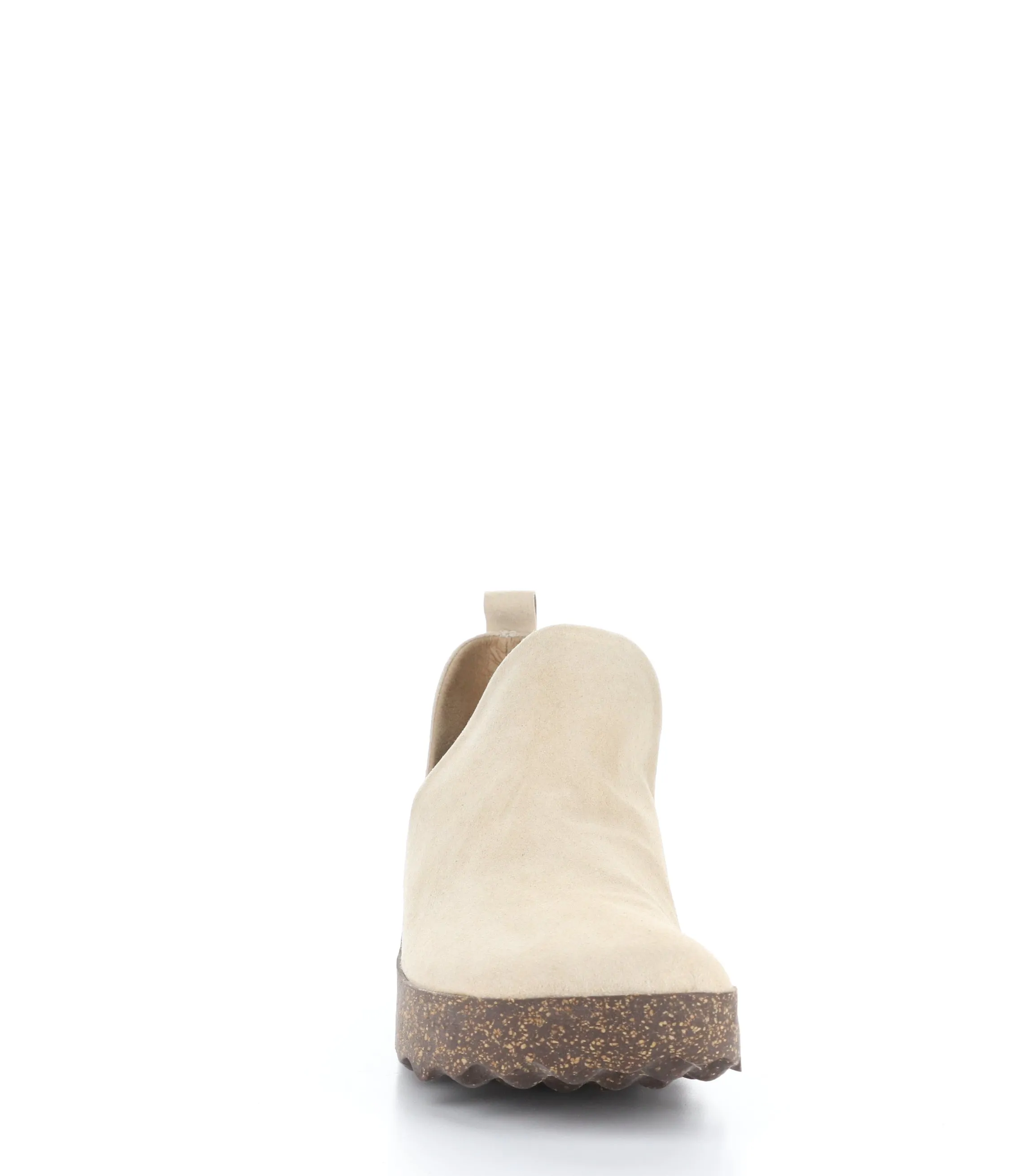 CITY123ASPM BEIGE/BROWN Round Toe Shoes