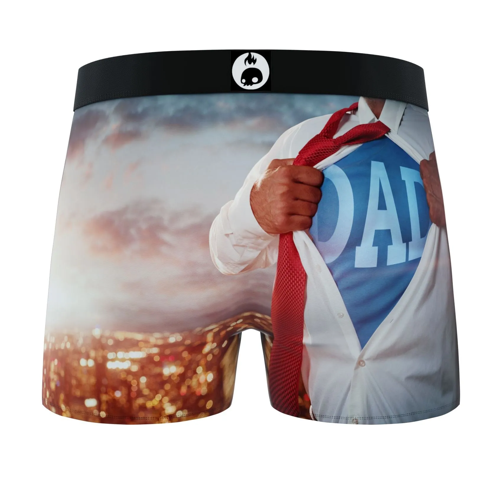 CRAZYBOXER Dad Men's Boxer Briefs