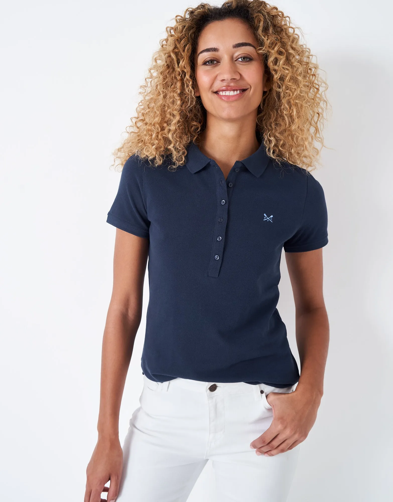 Crew Clothing - Ocean Classic Polo - Navy