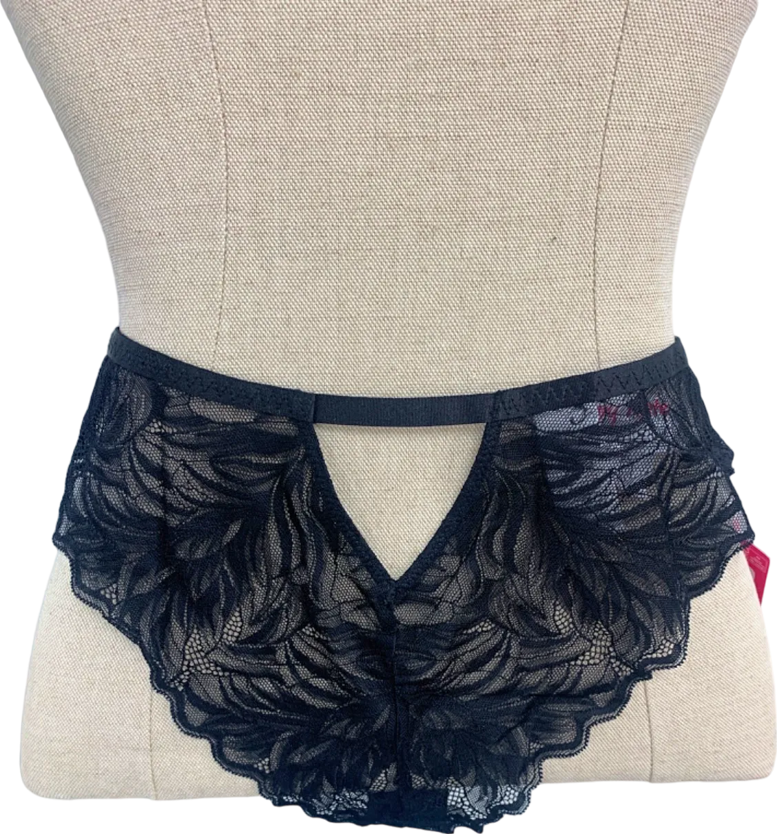 Curvy Kate Black Lace Daze Brazilian Briefs UK 10