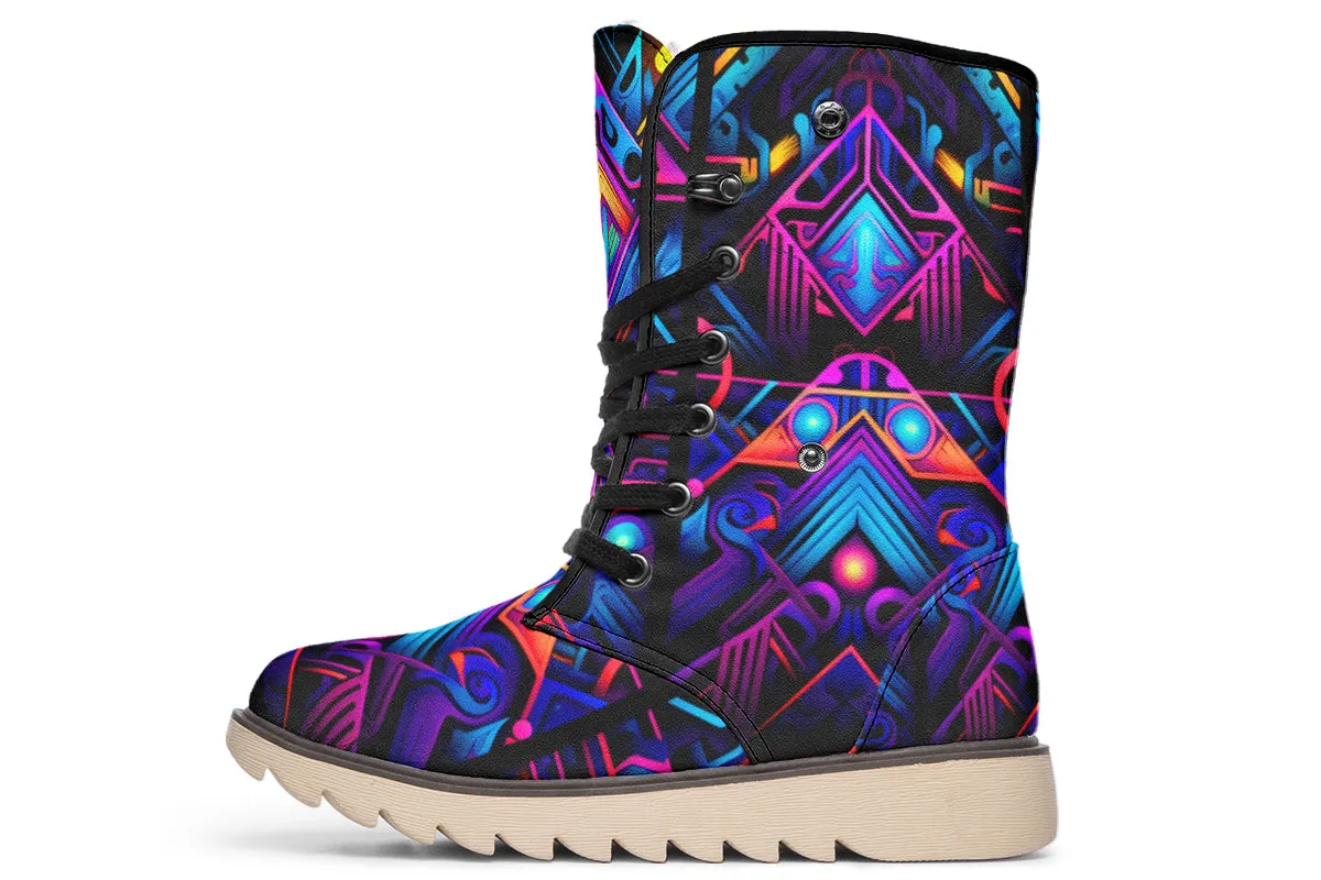 Cyber Lines Moon Boots