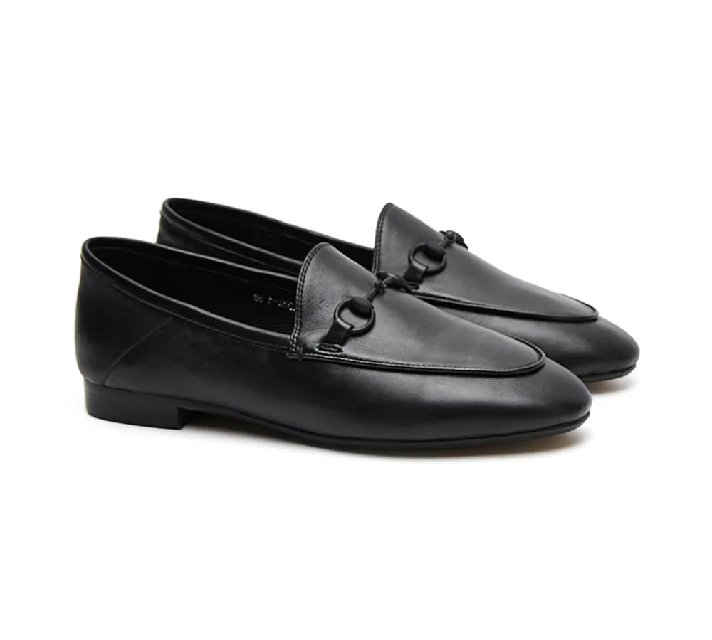 EVERAU Leather Loafer Women Layla