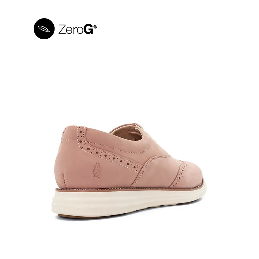 Farah Lace Up WT Women's Shoes -  Dusty Pink Nubuck