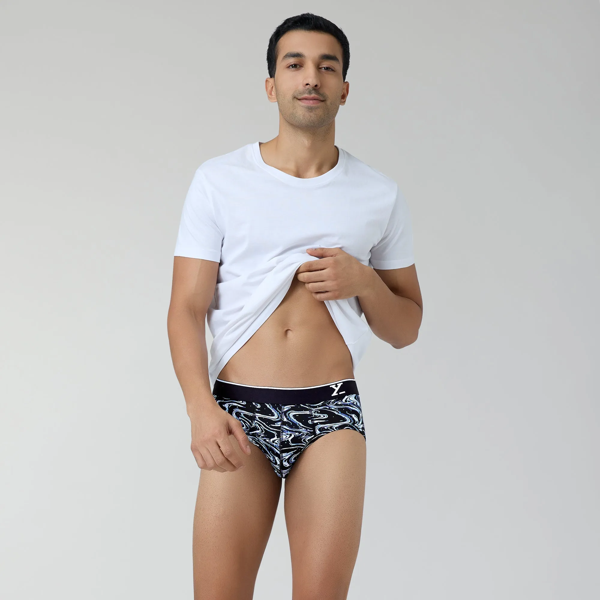 Flux Modal Briefs Black Marble