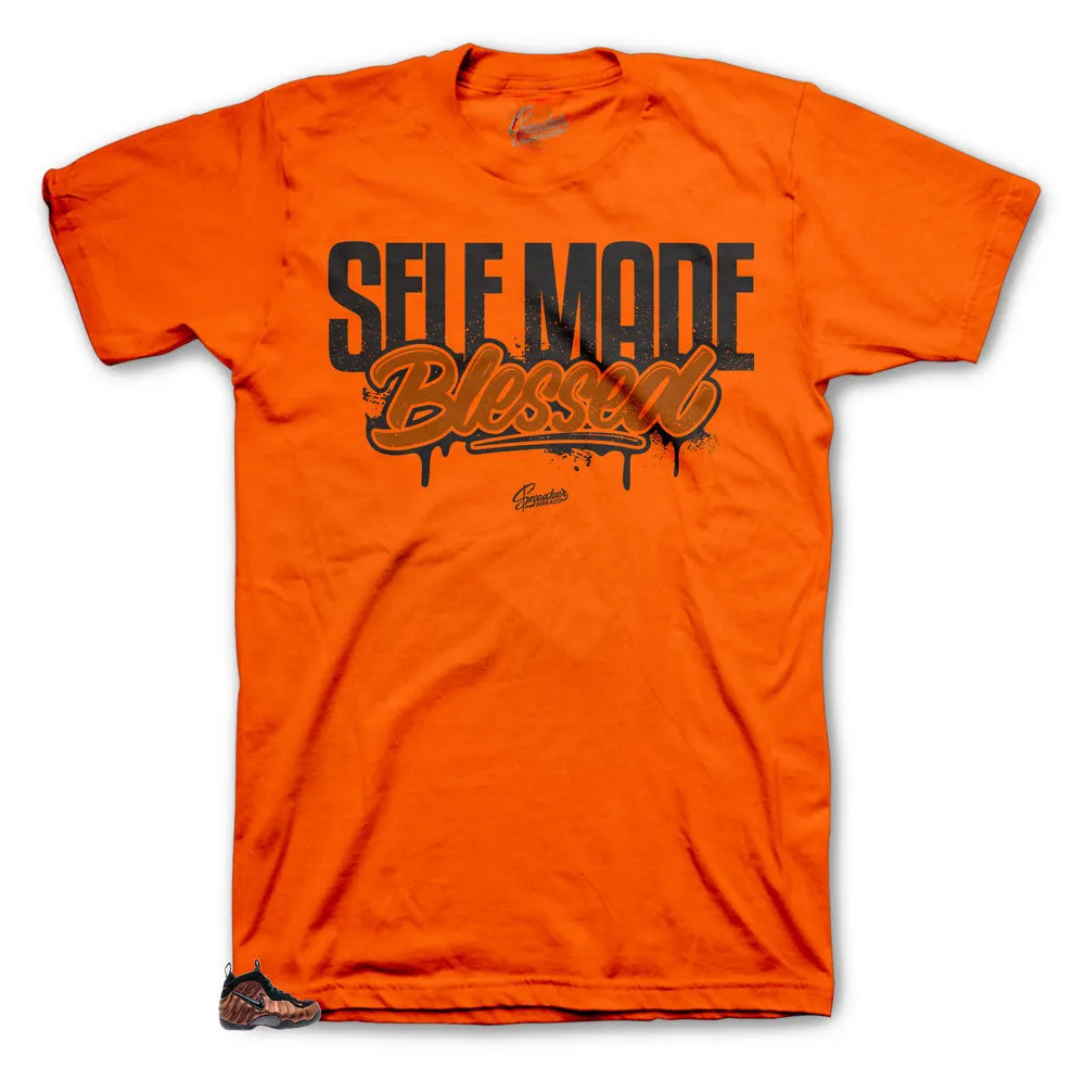 Foamposite Hyper Crimson Shirt - Self Made - Orange