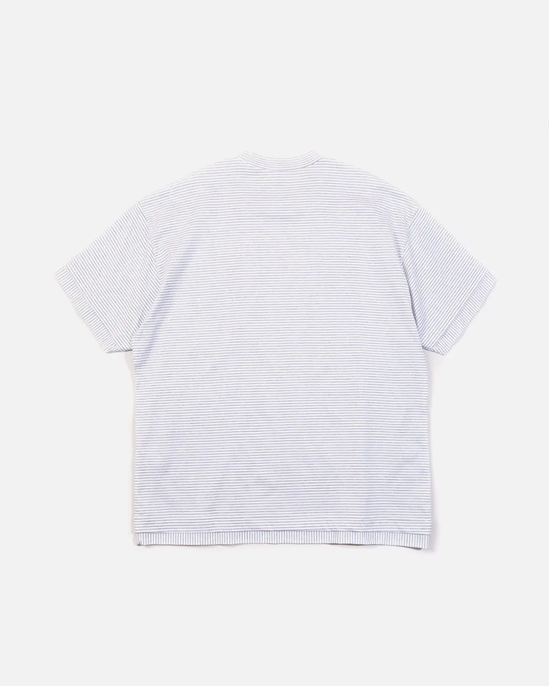 Full Tee Stripe - White / Grey