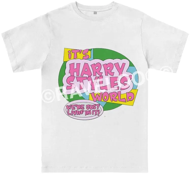 Harry Styles Cinema T-shirt, Vintage Shirt, Retro Cherries shirt, Cropped Cute Cherries Bayby Tee, Graphic Tee, Gift, Harry's world