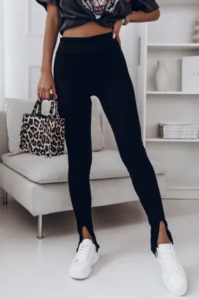 High Waist Slit Leggings