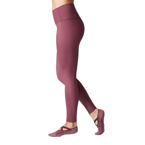 HIGH WAISTED TIGHT - GARNET PEARL