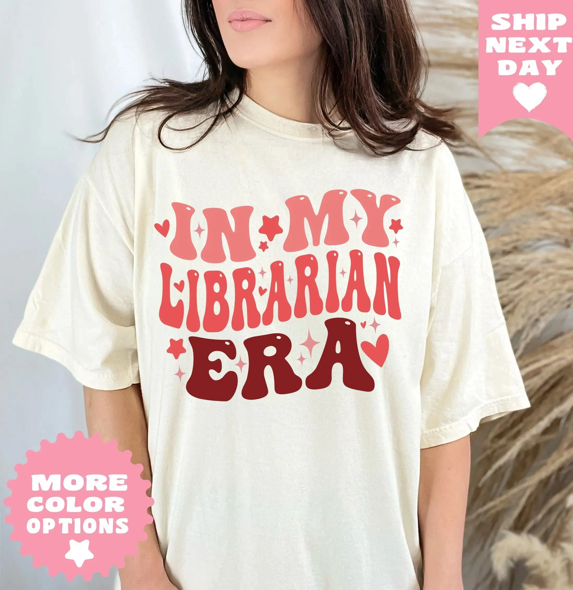 In My Librarian Era Shirt , Book Gift, Book Lover Gift, Bookish Gifts, Bookworm Gift, Book Nerd Gift, Book Club gift ,Book Shirt