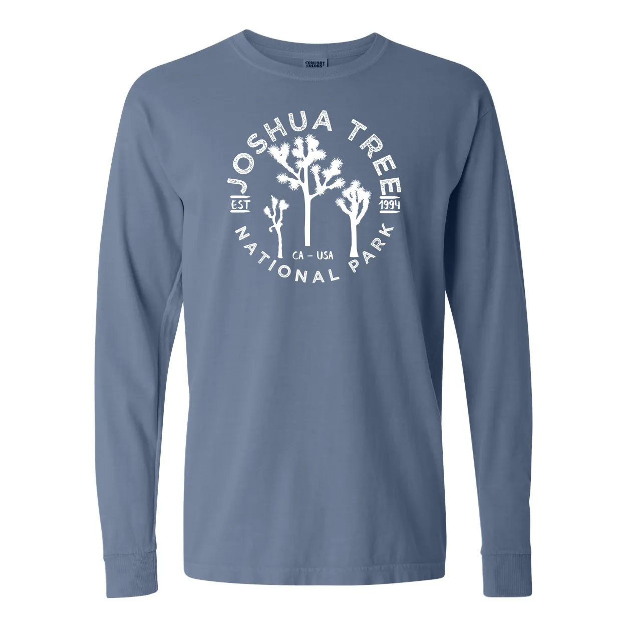 Joshua Tree National Park Comfort Colors Long Sleeve T Shirt