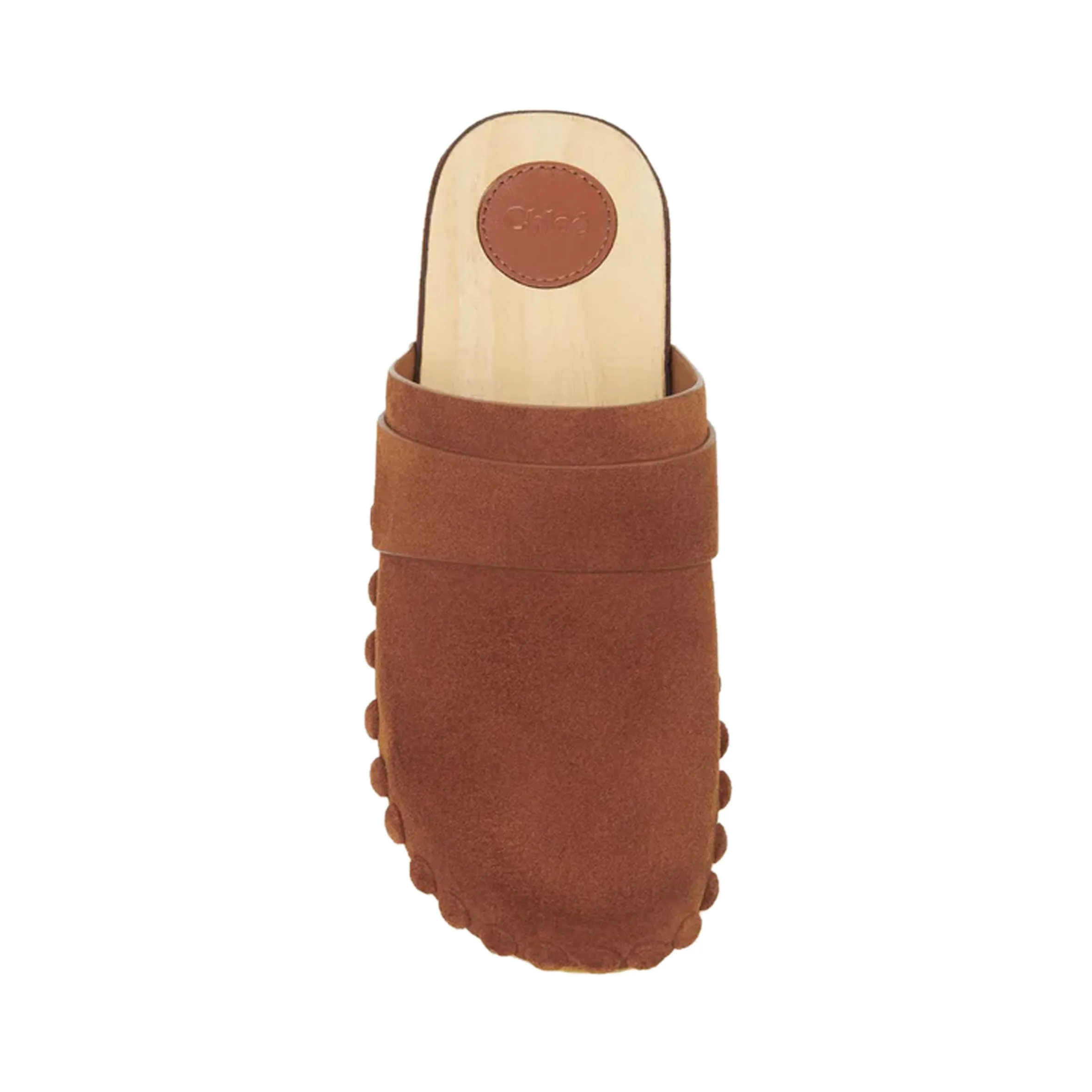 Joy Suede Clog, Tan