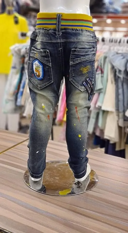 Kids Funky Denim Pants