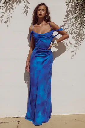 Lavani Maxi Dress - Ramona Blue