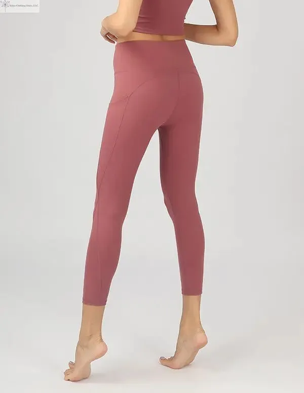 Leggings With Pockets High Waist