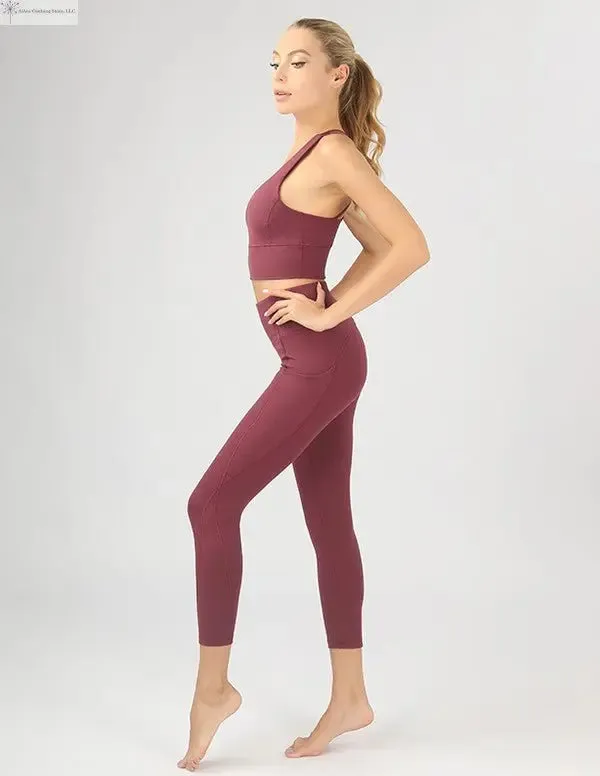 Leggings With Pockets High Waist