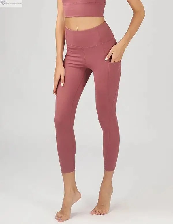 Leggings With Pockets High Waist