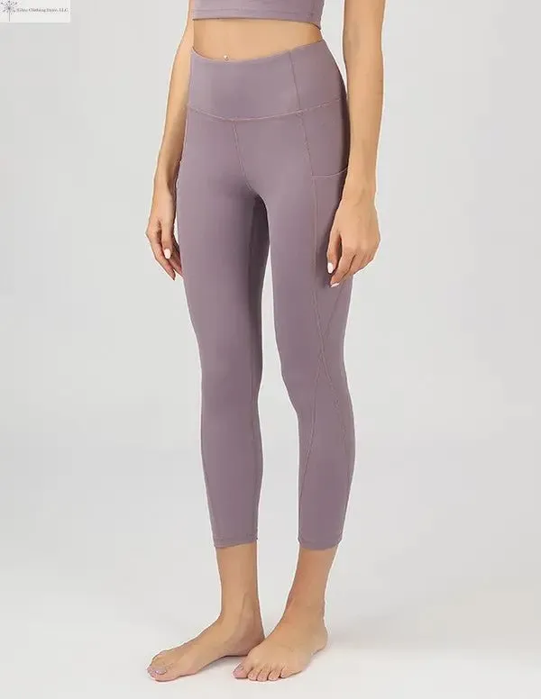 Leggings With Pockets High Waist