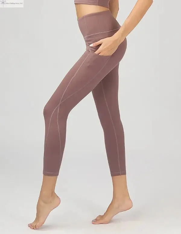 Leggings With Pockets High Waist