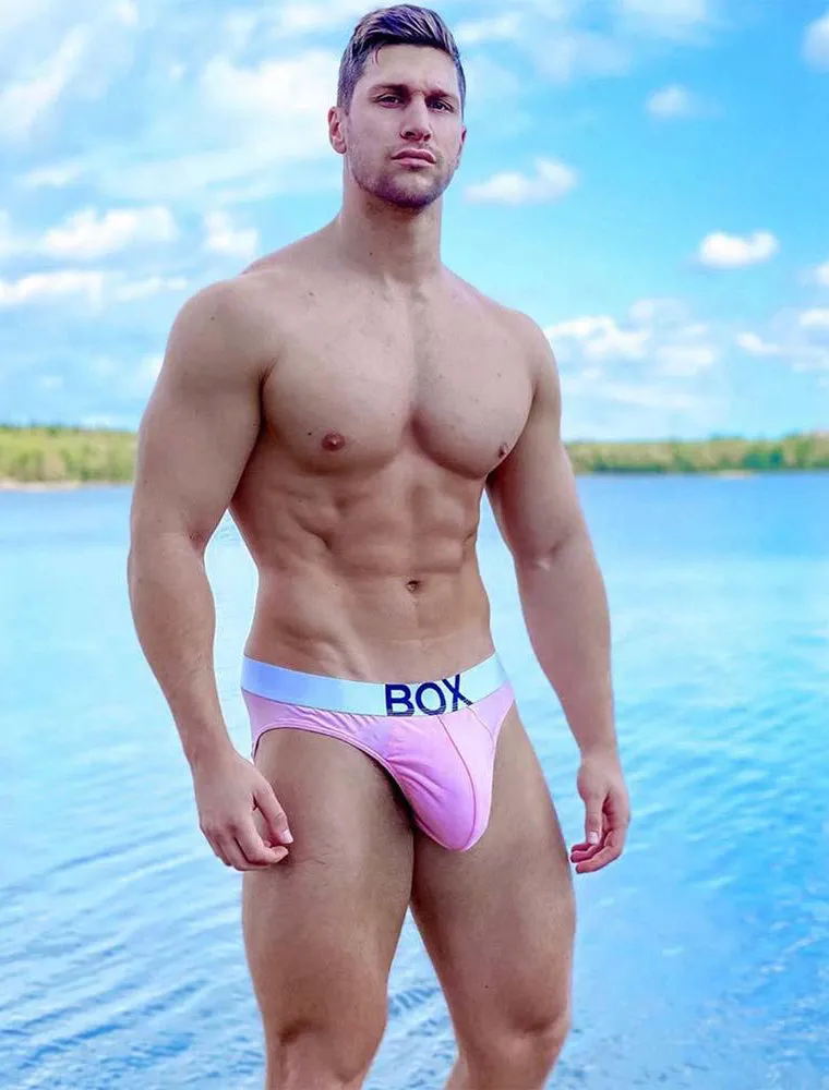 Mens Pink Briefs