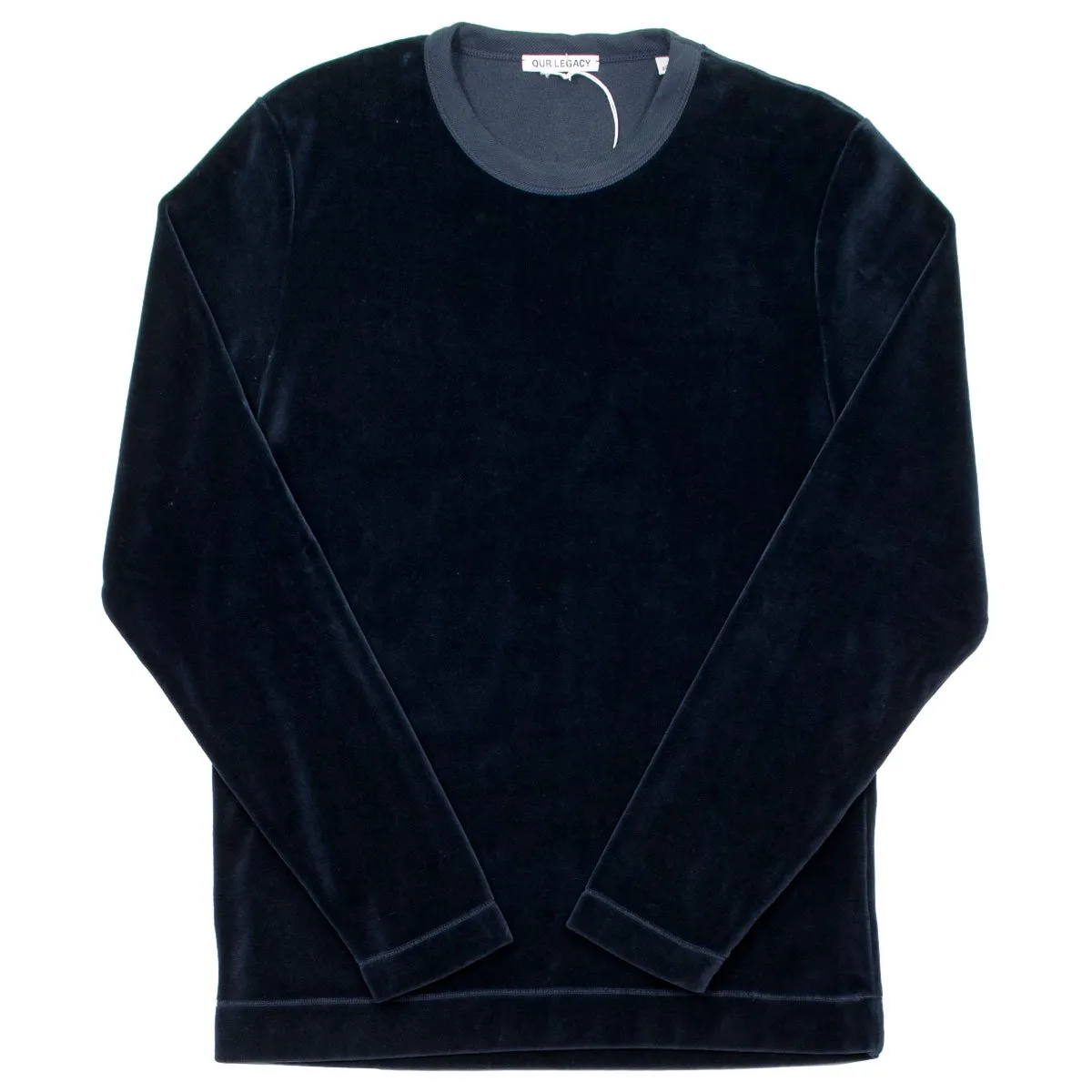 Our Legacy - Longsleeve T-shirt - Navy Velour