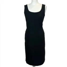 Prada Black Vintage Sporty Shift Dress S