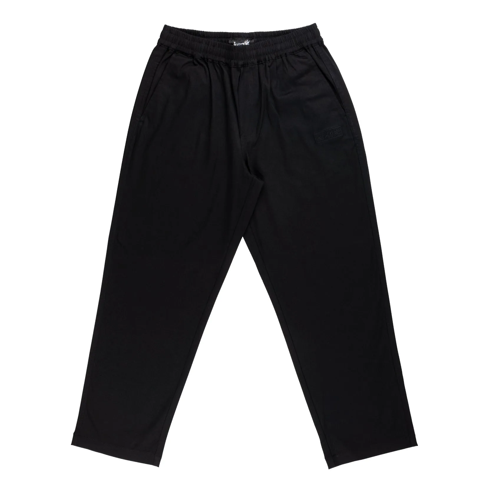 Principal Elastic Waist Twill Pant - Black