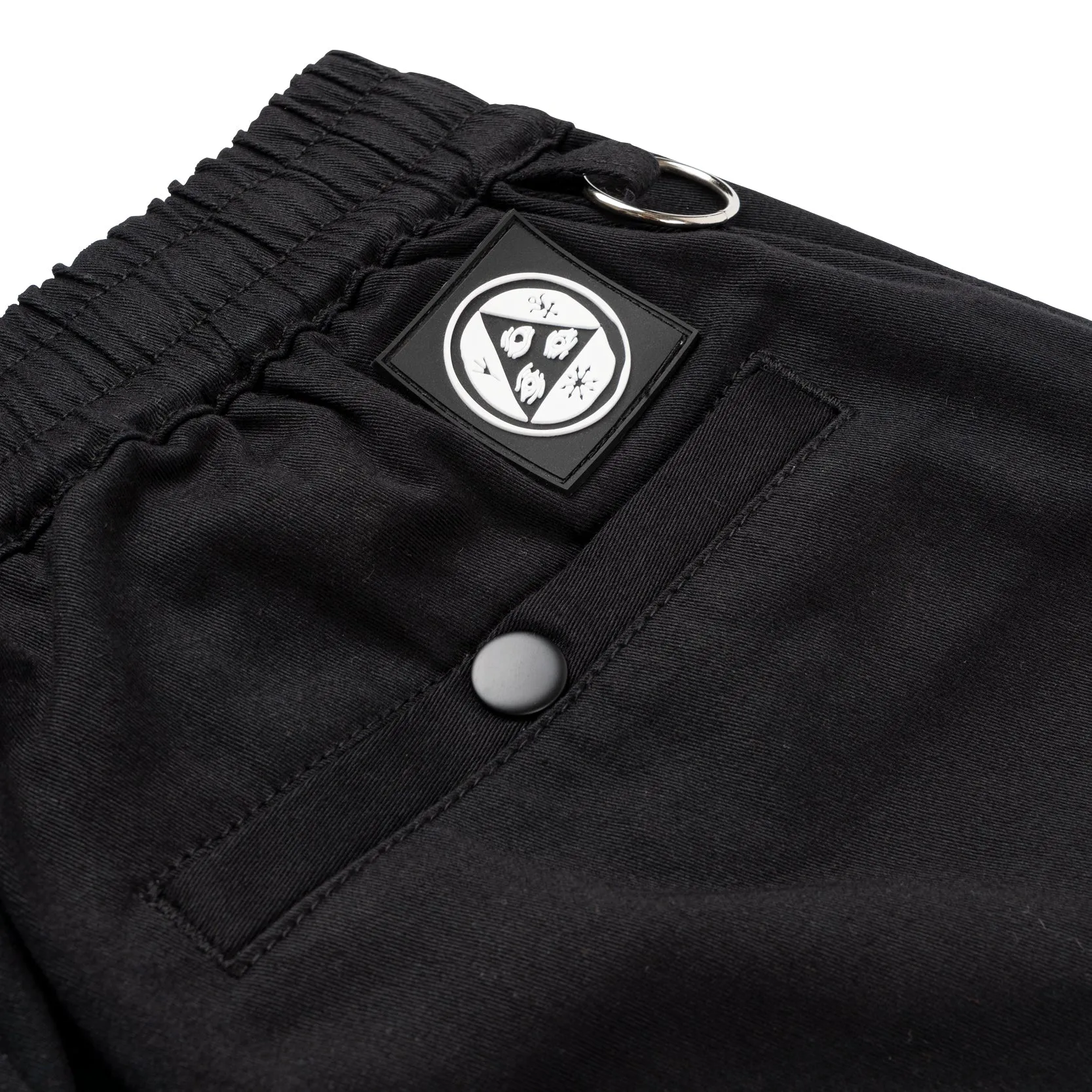 Principal Elastic Waist Twill Pant - Black