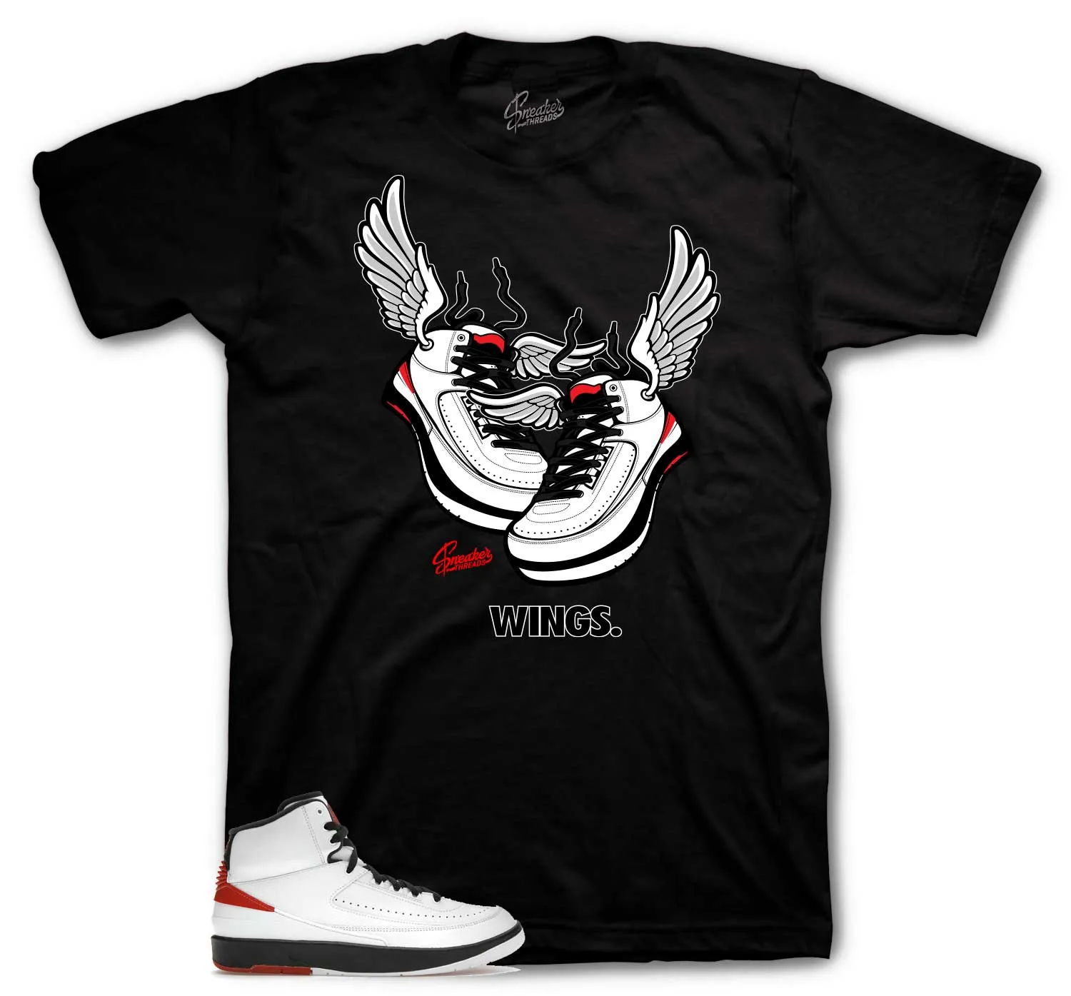 Retro 2 Chicago Shirt - Wings