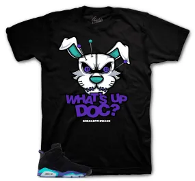 Retro 6 Aqua Killa Rabbit Shirt