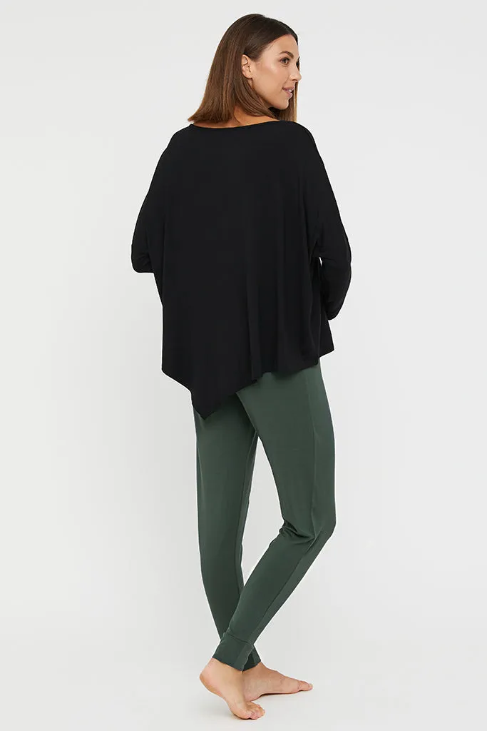 Softline Slouch Pants - Forest